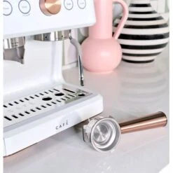 Café - Bellissimo Semi-Automatic Espresso Machine With 15 Bars Of Pressure, Milk Frother, And Built-In Wi-Fi - Matte White -Blender Spark Deals Store 6d99208f b017 5b4e 8279 7b22d03b04b4