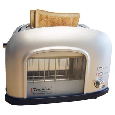 ITouchless See-Through Automatic Toaster - Silver 6 ITouchless See-Through Automatic Toaster - Silver - Image 6