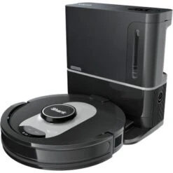 Shark - AI Ultra Robot Vacuum With Matrix Clean, Home Mapping, HEPA Bagless Self Empty Base, WiFI Connected - Black