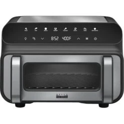 Bella Pro Series - 10.5-qt. 5-in-1 Indoor Grill And Air Fryer - Black