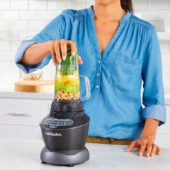 Nutribullet Blender Full Size Combo 1200 Watt 640z NBF50500 - Gray -Blender Spark Deals Store 72701e4b 52a9 5930 801f b2161c1dc1de