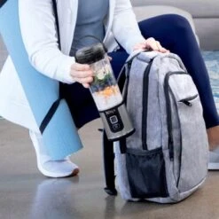 Ninja - Blast 18 Oz. Portable Blender - Black -Blender Spark Deals Store 73b426a6 67e1 59af 8a04 5ee273cf04f0