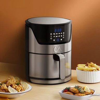 Uber Appliance Air Fryer XL Premium - 5QT SS - Stainless Steel 5 Uber Appliance Air Fryer XL Premium - 5QT SS - Stainless Steel - Image 5