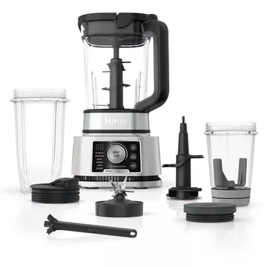 Ninja - Foodi Power Blender & Processor System, Smoothie Bowl Maker & Nutrient Extractor*, 1400WP SmartTORQUE 6 Auto-iQ - Silver 7 Ninja - Foodi Power Blender & Processor System, Smoothie Bowl Maker & Nutrient Extractor*, 1400WP SmartTORQUE 6 Auto-iQ - Silver - Image 7