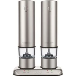 Cuisinart - Rechargeable Salt & Pepper Mills - Silver