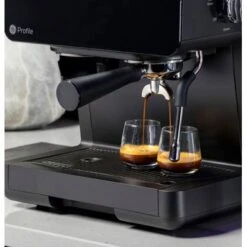 GE Profile - Semi-Automatic Espresso Machine With 15 Bars Of Pressure, Milk Frother, And Built-In Wi-Fi - Black -Blender Spark Deals Store 768d63de 074c 5846 8141 fd1654d6e74b