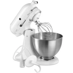 KitchenAid - Classic Series 4.5 Quart Tilt-Head Stand Mixer - K45SSWH - Blanco 18 KitchenAid - Classic Series 4.5 Quart Tilt-Head Stand Mixer - K45SSWH - Blanco -Blender Spark Deals Store 76dd96df 62b9 4e08 be77 696cb96c85f1