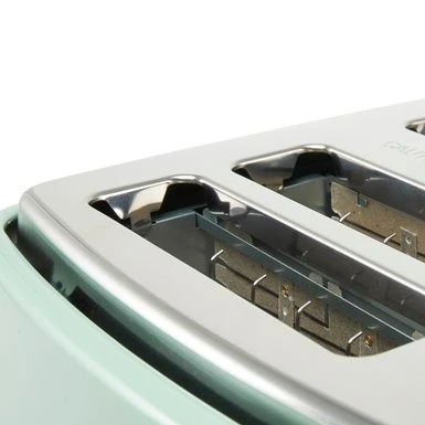 Cotswold 4-Slice, Wide Slot Toaster With Removable Crumb Tray, - Sage 13 Cotswold 4-Slice, Wide Slot Toaster With Removable Crumb Tray, - Sage - Image 13