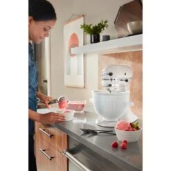 KitchenAid - Ice Cream Maker Attachment, KSMICM - White -Blender Spark Deals Store 77d4f017 af6b 56d4 b84e 97c7e33e5f0b