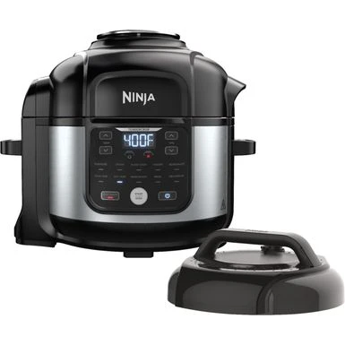 Ninja - Foodi 11-in-1 6.5-qt Pro Pressure Cooker + Air Fryer With Stainless Finish, FD302 - Stainless Steel 1 Ninja - Foodi 11-in-1 6.5-qt Pro Pressure Cooker + Air Fryer With Stainless Finish, FD302 - Stainless Steel