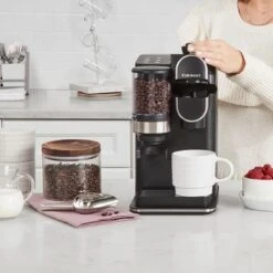 Cuisinart - Grind & Brew Single-Serve Coffeemaker - Black -Blender Spark Deals Store 7add8a93 ae94 5693 8fe1 54b8cec5ce1e