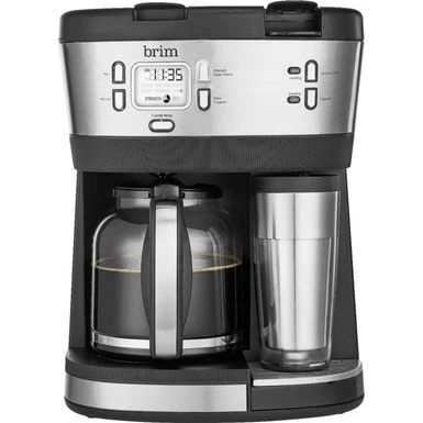 Brim - Triple Brew 12-Cup Coffee Maker - Stainless Steel/Black 11 Brim - Triple Brew 12-Cup Coffee Maker - Stainless Steel/Black - Image 11