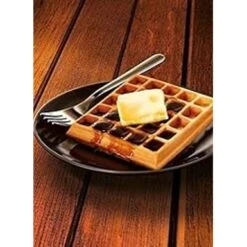 Krups Breakfast Set Stainless Steel Waffle Maker 4 Section 1200 Watts Square, 5 Browning Levels, Removable Plates, Dishwasher Safe, Belgium Waffle Silver And Black -Blender Spark Deals Store 8156ed38 b017 49e8 84bb dc603d48fcb8