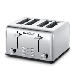 4-slice Stainless Steel Toaster - Red -Blender Spark Deals Store 821d2671 f3d5 4d29 a069 56cb82f8751b