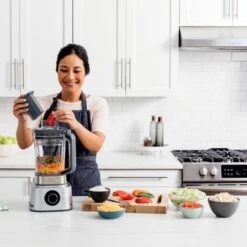 Ninja - Foodi Power Blender Ultimate System 72-Oz. Blender, Smoothie Bowl Maker, Food Processor - Platinum -Blender Spark Deals Store 826fbe3b 4c51 57a3 a265 ed3f2554fd4e