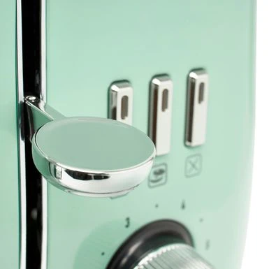 Cotswold 4-Slice, Wide Slot Toaster With Removable Crumb Tray, - Sage 12 Cotswold 4-Slice, Wide Slot Toaster With Removable Crumb Tray, - Sage - Image 12