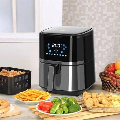 HOMCOM Small Air Fryer Oven Countertop Oven Cooking Gift - 13.5"L X 10"W X 12.5"H - 13.5"L X 10"W X 12.5"H - Black 1 HOMCOM Small Air Fryer Oven Countertop Oven Cooking Gift - 13.5"L X 10"W X 12.5"H - 13.5"L X 10"W X 12.5"H - Black