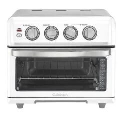 Cuisinart - AirFryer 0.6 Cu. Ft. Toaster Oven With Grill - White