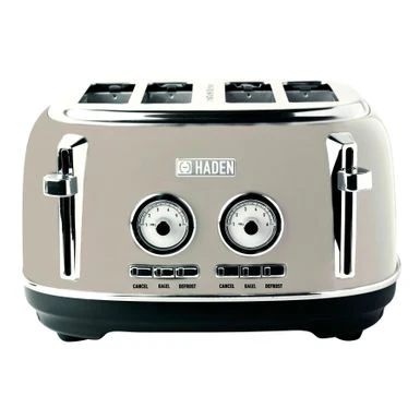 Haden Dorset Stainless Steel 4-Slice Toaster - Black Cooper 2 Haden Dorset Stainless Steel 4-Slice Toaster - Black Cooper - Image 2