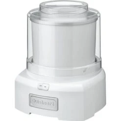 Cuisinart - 1.5-Quart Ice Cream And Sorbet Maker - White -Blender Spark Deals Store 86bcf498 f90e 53e2 9f41 fa32145a17bc