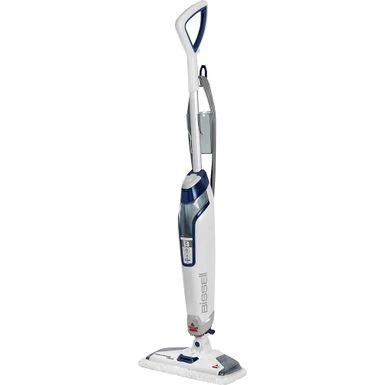 BISSELL - PowerFresh Deluxe Corded Steam Mop - Brite White/Saphire Waltz 3 BISSELL - PowerFresh Deluxe Corded Steam Mop - Brite White/Saphire Waltz - Image 3
