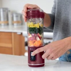 Ninja - Blast 18 Oz. Portable Blender - Cranberry Red 15 Ninja - Blast 18 Oz. Portable Blender - Cranberry Red -Blender Spark Deals Store 872bed3d fe7c 5da4 9ab4 2a02f4e7b607