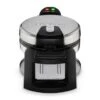 Cuisinart - Round Flip Belgian Waffle Maker - Silver