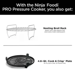Ninja - Foodi 11-in-1 6.5-qt Pro Pressure Cooker + Air Fryer With Stainless Finish, FD302 - Stainless Steel 25 Ninja - Foodi 11-in-1 6.5-qt Pro Pressure Cooker + Air Fryer With Stainless Finish, FD302 - Stainless Steel -Blender Spark Deals Store 89f4f3a8 880b 4994 a775 69d8c2d04d8d