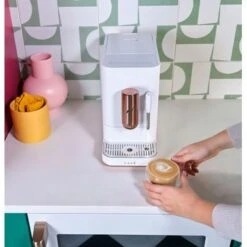 Café - Affetto Automatic Espresso Machine With 20 Bars Of Pressure, Milk Frother, And Built-In Wi-Fi - Matte White -Blender Spark Deals Store 8a5ec174 f30a 5369 857c ba832be76979