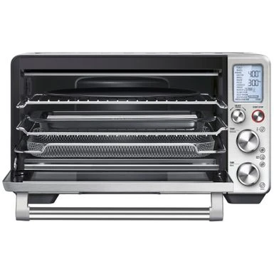 Breville - The Joule 1.0 Cubic Ft Oven Air Fryer Pro - Brushed Stainless Steel 3 Breville - The Joule 1.0 Cubic Ft Oven Air Fryer Pro - Brushed Stainless Steel - Image 3