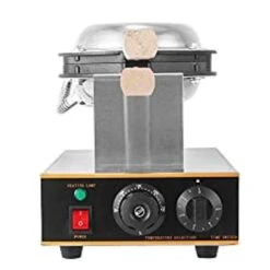 VEVOR Commercial Bubble Waffle Maker, 1400W Egg Bubble Puff Iron W/ 180 Rotatable 2 Pans & Wooden Handles, Stainless Steel Baker W/ Non-Stick Teflon Coating, 50-250/122-482 Adjustable -Blender Spark Deals Store 8b6d9893 6629 4cbc 829e 2db7c09af31f