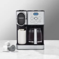 Cuisinart - 12 Cup 2-In-1 Coffee Center Coffeemaker - Black Stainless -Blender Spark Deals Store 8cc3a7ad f909 5fae a607 2317d21dd4fd