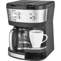 Brim - Triple Brew 12-Cup Coffee Maker - Stainless Steel/Black 23 Brim - Triple Brew 12-Cup Coffee Maker - Stainless Steel/Black -Blender Spark Deals Store 8d517071 d5d0 5f09 becf 5b064d54f42d