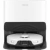 Roborock - S8 Pro Ultra-WHT Wi-Fi Connected Robot Vacuum & Mop With RockDock Ultra Dock - White