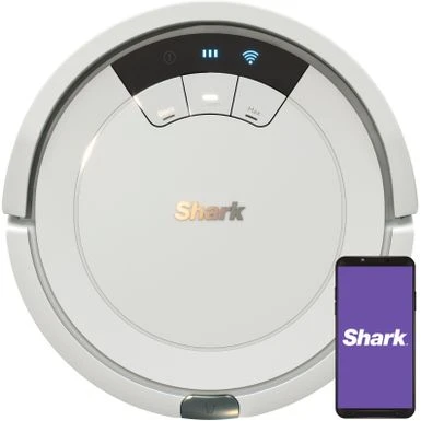 Shark - ION Robot Vacuum, Wi-Fi Connected - Light Gray 1 Shark - ION Robot Vacuum, Wi-Fi Connected - Light Gray