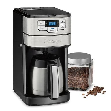 Cuisinart - Automatic Grind & Brew 10-Cup Thermal Coffeemaker - Black/Stainless Steel 3 Cuisinart - Automatic Grind & Brew 10-Cup Thermal Coffeemaker - Black/Stainless Steel - Image 3