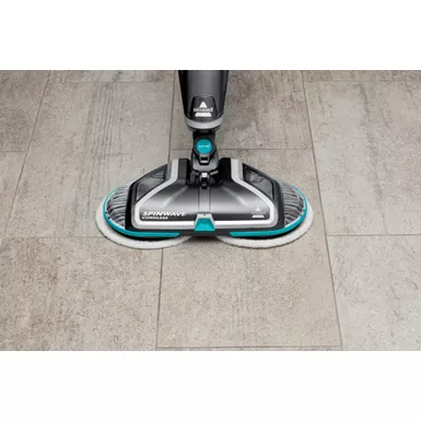 BISSELL - SpinWave Cordless Powered Mop - Titanium/Electric Blue 18 BISSELL - SpinWave Cordless Powered Mop - Titanium/Electric Blue - Image 18