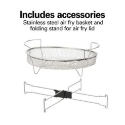 Hamilton Beach Air Fry Lid For 6 Quart Oval Slow Cookers - Black 12 Hamilton Beach Air Fry Lid For 6 Quart Oval Slow Cookers - Black -Blender Spark Deals Store 91ddc9b2 ad5d 411b 986f fcf8e1134799