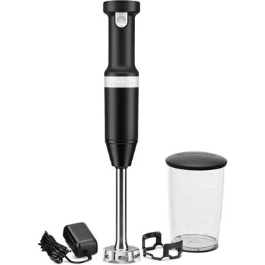 KitchenAid - Cordless Variable Speed Hand Blender - Black Matte 2 KitchenAid - Cordless Variable Speed Hand Blender - Black Matte - Image 2