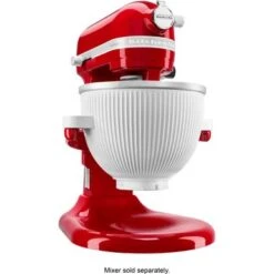KitchenAid - Ice Cream Maker Attachment, KSMICM - White -Blender Spark Deals Store 93540754 0138 5e72 abaf fb391e9f85f6