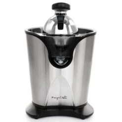 MegaChef Stainless Steel Electric Citrus Juicer - Compact - Silver - Compact