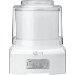 Cuisinart - 1.5-Quart Ice Cream And Sorbet Maker - White