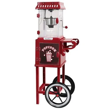 WestBend - 2.5-Ounce Popcorn Cart Popcorn Popper Machine - Red 1 WestBend - 2.5-Ounce Popcorn Cart Popcorn Popper Machine - Red