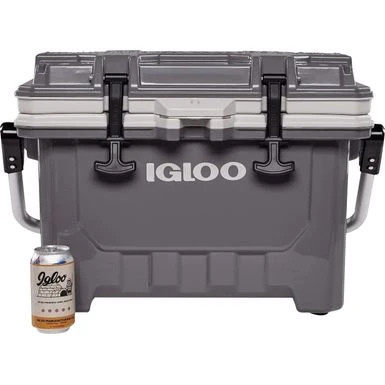 Igloo - IMX 24 Quart Cooler - Gray 3 Igloo - IMX 24 Quart Cooler - Gray - Image 3