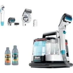 Shark - StainStriker Portable Carpet & Upholstery Cleaner - Spot, Stain, & Odor Eliminator - White