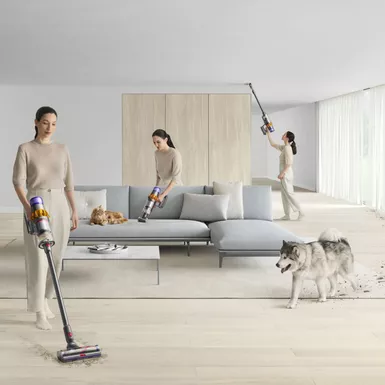 Dyson - V15 Detect Cordless Vacuum - Yellow/Nickel 13 Dyson - V15 Detect Cordless Vacuum - Yellow/Nickel - Image 13