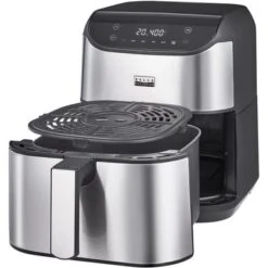Bella Pro Series - 6-qt. Digital Air Fryer With Stainless Finish - Stainless Steel -Blender Spark Deals Store 9a08b8af f446 54c8 804f 81992f354477