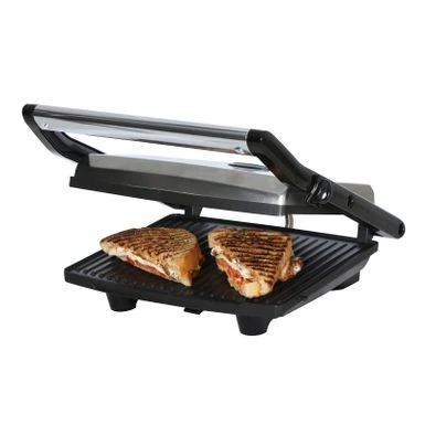 Brentwood Compact Non-Stick Panini Press & Sandwich Maker - Stainless Steel 4 Brentwood Compact Non-Stick Panini Press & Sandwich Maker - Stainless Steel - Image 4