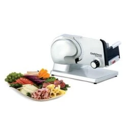 Chef'sChoice - 7-Inch Electric Meat Slicer With Removable Blade And Tilted Food Carriage - Gray -Blender Spark Deals Store 9caa32a4 1c40 581f a75d a65df7c4b61a