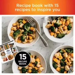 Ninja - Foodi 8-in-1 Digital Air Fry Oven, Toaster, Flip-Away Storage, Dehydrate, Keep Warm - Stainless Steel/Black -Blender Spark Deals Store 9edcefcb a3d1 4195 9995 8a319c22c858